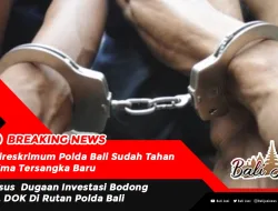 Direskrimum Polda Bali Sudah Tahan Lima Tersangka Baru Kasus Dugaan Investasi Bodong PT. DOK Di Rutan Polda Bali