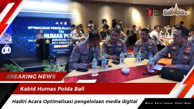 Kabid Humas Polda Bali Hadiri Acara Optimalisasi pengelolaan media digital