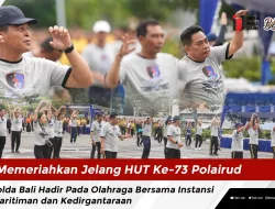 Memeriahkan Jelang HUT Ke-73 Polairud, Kapolda Bali Hadir Pada Olahraga Bersama Instansi Kemaritiman dan Kedirgantaraan