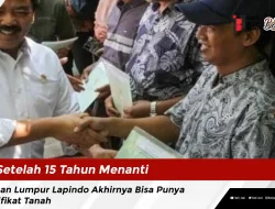 Setelah 15 Tahun Menanti, Korban Lumpur Lapindo Akhirnya Bisa Punya Sertifikat Tanah