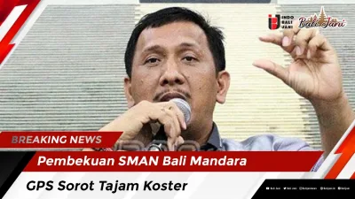 Pembekuan SMAN Bali Mandara, GPS Sorot Tajam Koster