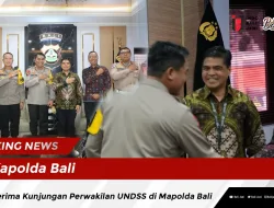 Kapolda Bali Menerima Kunjungan Perwakilan UNDSS di Mapolda Bali