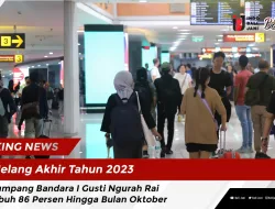 Jelang Akhir Tahun 2023, Penumpang Bandara I Gusti Ngurah Rai Tumbuh 86 Persen Hingga Bulan Oktober