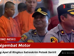 Ngembat Motor, Mang Apel di Ringkus Satreskrim Polsek Seririt