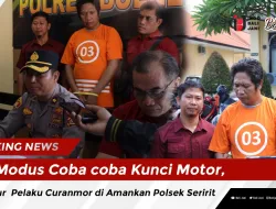 Modus Coba coba Kunci Motor, Janur Pelaku Curanmor di Amankan Polsek Seririt