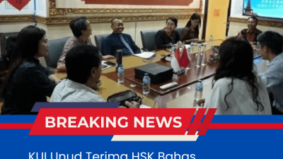 KUI Unud Terima HSK Bahas Mandarin Language Test Center