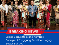 Jegeg Bagus Udayana Kembali Berjaya di Panggung Pemilihan Jegeg Bagus Bali 2023