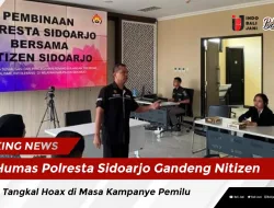 Humas Polresta Sidoarjo Gandeng Nitizen, Siap Tangkal Hoax di Masa Kampanye Pemilu
