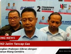 TKD Jatim Tancap Gas Menangkan Prabowo-Gibran dengan Kampanye Riang Gembira