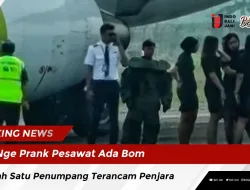 Nge Prank Pesawat Ada Bom, Salah Satu Penumpang Terancam Penjara