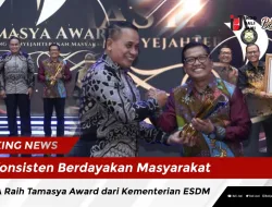 Konsisten Berdayakan Masyarakat, PTBA Raih Tamasya Award dari Kementerian ESDM
