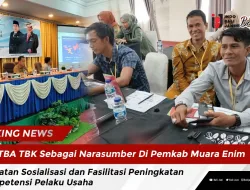 PTBA TBK Sebagai Narasumber Di Pemkab Muara Enim Kegiatan Sosialisasi dan Fasilitasi Peningkatan Kompetensi Pelaku Usaha