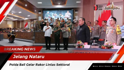 Jelang Nataru, Polda Bali Gelar Rakor Lintas Sektoral