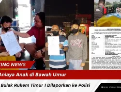 Aniaya Anak di Bawah Umur, Pria Bulak Rukem Timur 1 Dilaporkan ke Polisi