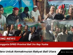 Anggota DPRD Provinsi Bali Jro Ray Yusha: Bandara Untuk Kemakmuran Rakyat Bali Utara