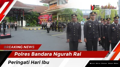 Polres Bandara Ngurah Rai Peringati Hari Ibu