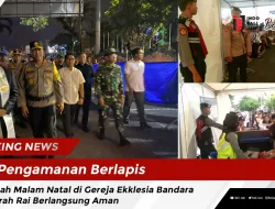 Pengamanan Berlapis, Ibadah Malam Natal di Gereja Ekklesia Bandara Ngurah Rai Berlangsung Aman