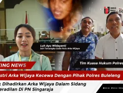 Istri Arka Wijaya Kecewa Dengan Pihak Polres Buleleng Tidak Dihadirkan Arka Wijaya Dalam Sidang Praperadilan Di PN Singaraja