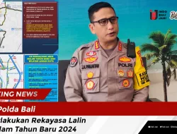 Polda Bali Berlakukan Rekayasa Lalin Malam Tahun Baru 2024
