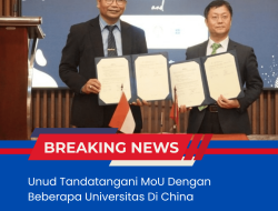 Unud Tandatangani MoU Dengan Beberapa Universitas Di China