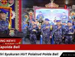 Kapolda Bali Hadiri Syukuran HUT Polairud Polda Bali