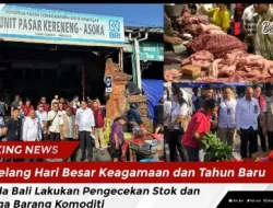 Jelang Hari Besar Keagamaan dan Tahun Baru Polda Bali Lakukan Pengecekan Stok dan Harga Barang Komoditi
