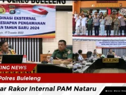 Polres Buleleng Gelar Rakor Internal PAM Nataru