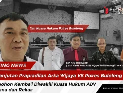Lanjutan Prapradilan Arka Wijaya VS Polres Buleleng, Pemohon Kembali Diwakili Kuasa Hukum ADV Ardana dan Rekan