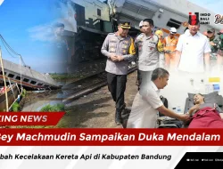 Bey Machmudin Sampaikan Duka Mendalam Musibah Kecelakaan Kereta Api di Kabupaten Bandung