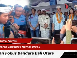 Gibran Cawapres Nomor Urut 2 : Akan Fokus Bandara Bali Utara