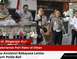 Kakorlantas Polri Rakor di Otban Bahas Asistensi Rekayasa Lantas Wilkum Polda Bali