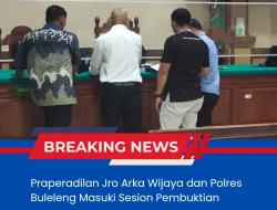 Praperadilan Jro Arka Wijaya dan Polres Buleleng Masuki Sesion Pembuktian