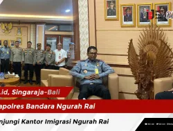 Kapolres Bandara Ngurah Rai Kunjungi Kantor Imigrasi Ngurah Rai