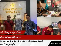 Habis Masa Pidana, WNA Amerika Serikat Resmi Bebas Dari Lapas Singaraja