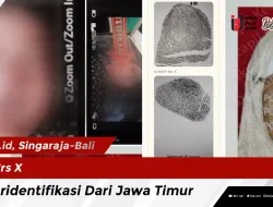 Mrs X Teridentifikasi Dari Jawa Timur