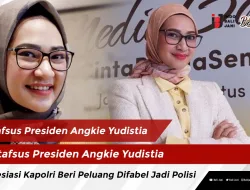 Stafsus Presiden Angkie Yudistia Apresiasi Kapolri Beri Peluang Difabel Jadi Polisi