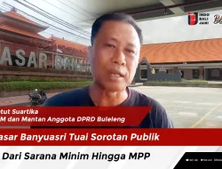 Pasar Banyuasri Tuai Sorotan Publik, Dari Sarana Minim Hingga MPP