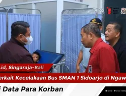 Terkait Kecelakaan Bus SMAN 1 Sidoarjo di Ngawi, Ini Data Para Korban