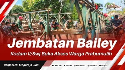 Jembatan Bailey, Kodam II/Swj Buka Akses Warga Prabumulih