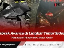 Ditabrak Avanza di Lingkar Timur Sidoarjo, Perempuan Pengendara Motor Tewas