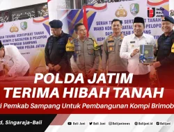 Polda Jatim Terima Hibah Tanah dari Pemkab Sampang Untuk Pembangunan Kompi Brimob