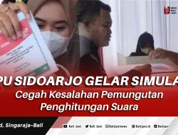 KPU Sidoarjo Gelar Simulasi, Cegah Kesalahan Pemungutan Penghitungan Suara