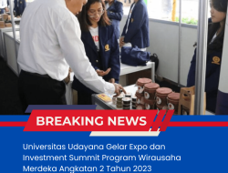 Universitas Udayana Gelar Expo dan Investment Summit Program Wirausaha Merdeka Angkatan 2 Tahun 2023