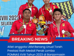 Atlet anggota UKM Renang Unud Toreh Prestasi Raih Medali Perak Lomba POMNAS XVIII Tahun 2023 di Banjarmasin