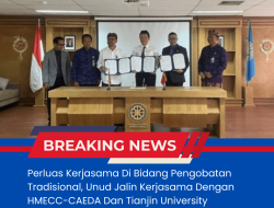 Perluas Kerjasama Di Bidang Pengobatan Tradisional, Unud Jalin Kerjasama Dengan HMECC-CAEDA Dan Tianjin University