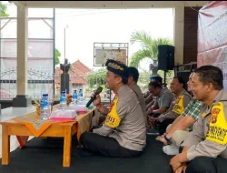 Jumat Curhat Bersama Warga Petemon, Polres Buleleng Tekankan Kamtibmas, Tindak Tegas dan Perang Terhadap Narkoba