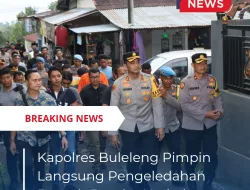 Kapolres Buleleng Pimpin Langsung Pengeledahan Rumah Bandar Narkoba