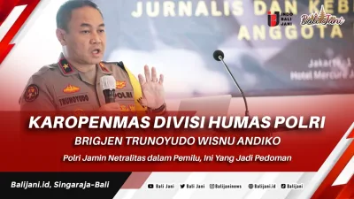 Polri Jamin Netralitas dalam Pemilu, Ini Yang Jadi Pedoman