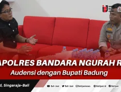 Kapolres Bandara Ngurah Rai Audensi dengan Bupati Badung