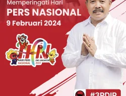 Ketua Fraksi PDIP DPRD Buleleng Ketut Ngurah Arya mengucapkan “Selamat Hari Pers Nasional Tahun 2024”